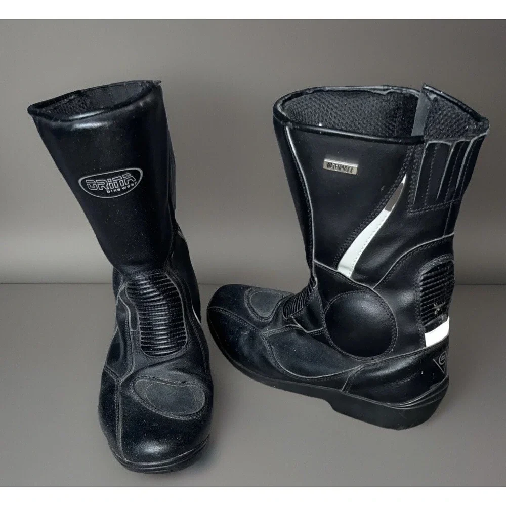 Speed X‎ Motorcycle Boots US 9/42 Black Sport Touring leather The Orina Boots